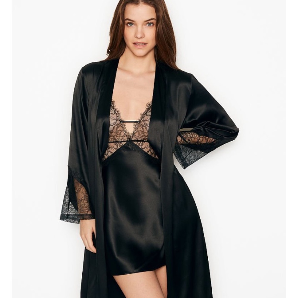 Victoria Secret satin and lace slip